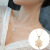 Hot Sale Clover All-Matching Simple Korean Style Exquisite Fashion Jewelry Wholesale Female Pendant Jewelry Chain