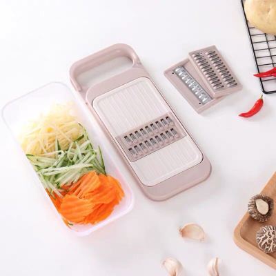 Meiyijia Radish Grater Grater Multi-Functional Hand-Pressed Vegetable Cutting and Shredded Fruit and Vegetable Scraping Multi-Purpose Grater