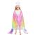 Unicorn Tianma blanket creative novelty rainbow shawl flannel thickened lazy TV blanket color gilding