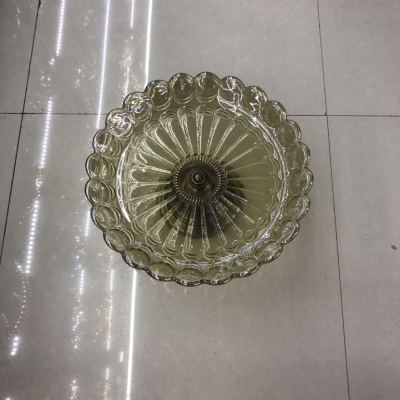 Crystal fruit plate hotel supplies home furnishing manufacturers direct sales