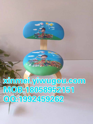 Xinmei new backrest chair, children's chair, baby chair, cartoon chair, children's chair, stool