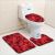 The Euramerican series Valentine's Day bathroom three-piece set