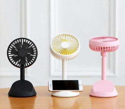USB desk fan mini silent desk fan small rotary fan