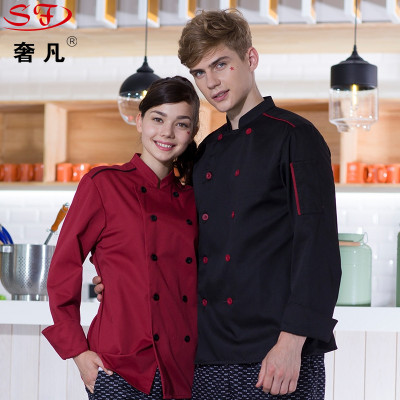 After the kitchen work clothes short sleeve men summer hotel western restaurant restaurant overalls female chef clothing