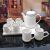 Jingdezhen ceramic high-grade water ware ceramic tea ware coffee pot coffee set coffee cup and saucer foreign trade cup