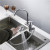 Kitchen pulls cold hot water bibcock flower toasperge bibcock muti_function dish basin cistern telescopic bibcock spray 