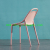 Danish original Nordic dining chair simple modern plastic backrest chair outdoor lounge chair hotel office meeting chair