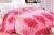 3D Burnt out Blanket Cut Flower Flannel Blanket Embossed Mink Fur Fabric Sable Fur Flannel Boutique Gift Blanket