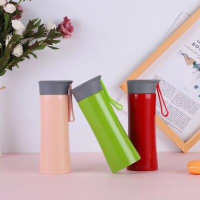 Stainless steel thermos GMBH cup advertising gift cup is suing sports tether kettle double Stainless steel thermos GMBH cup