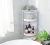 360-degree rotating storage cabinet cosmetic bathroom storage rack dust proof finishing rack