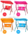 New cartoon children two people swing baby swing chair hanging chair leisure folding chair courtyard library swing