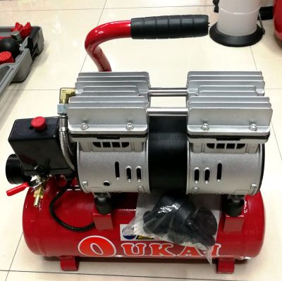 Air pump Air compressor small Air compressor inflation oil-free quiet 220V woodworking spray paint punching Air pump
