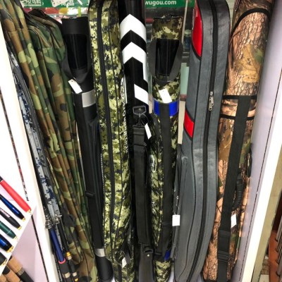 Sell at a low price of 80cm to 200cm multi-layer camouflage maw bag fishing gear bag fishing rod bag fishing tackle bag throwing rod bag