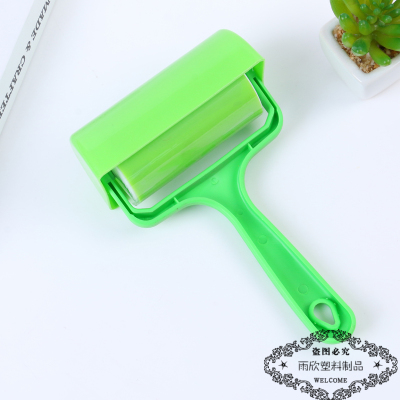 Green Drum Type Clothing Lint Remover Dusting Brush Hair Remover Home Clothing Hair Removal Brush Bed Brush