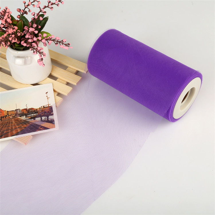 双线 中硬 美国网纱卷15cm*25Y 婚庆装饰纱 蓬蓬裙纱 TULLE ROL