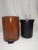Wood Grain Stainless Steel Trash Can Pedal Toilet Pail Step Slow Drop Trash Can Hotel Lobby Home