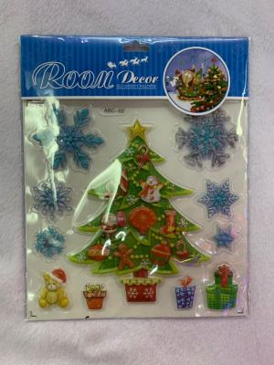 3d Christmas Stickers Wall Stickers Stickers