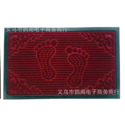 Shida 4570 Multi-Color Embossed Belt Brushed Thickened Door Mat Home Carpet Floor Mat Bedroom Doormat