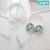 Supply new 401 headset stereo headphones foldable wired earbuds custom cartoon pattern.