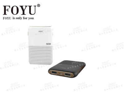 foyu 5000 MA Portable Compact Power Bank Mobile Power Source FO-126