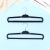 121# Creative Simple Black Plastic Clothing Store Hanger Rotating Hook Display Rack Hanger Customized Logo Wholesale