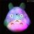 The new hot style light-up pillow stuffed toy Rabbit Chinchilla easy bear robot cat love pillow stuffed toy