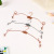 Liting Underwear Hanger Clothing Store Metal Thickened Non-Slip Underwear Hanging Underwear Bra Rack Women's Golden Clip