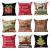 Cross-Border Supply Amazon Wish Christmas Cartoon Elderly Linen Pillow Cover Sofa Cushion Factory Direct Sales