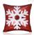Amazon popular Christmas AB face positioning embroidered sequin pillow snowflake deer sofa pillow cover spot