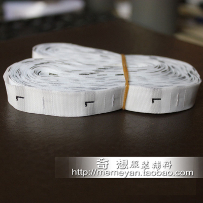 Burning Edge Ribbon Number Label Size Digital Label Double Brocade Label High-End Spot Ribbon Size Sewn-in Label