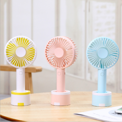 Multi-function mobile phone stand mini small fan USB rechargeable portable small fan