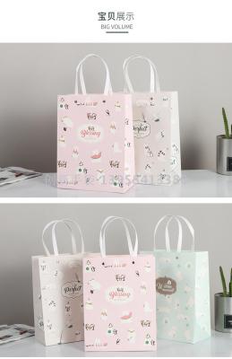 Exquisite Cloth Bag Custom Packaging Bag Wholesale Fashion Shopping Handbag Custom White Cowhide Handbag