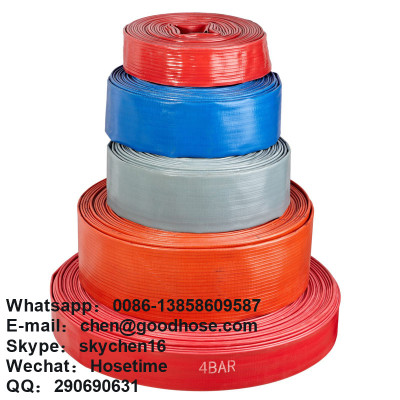 Plastic Coated Water Hose Export Quality High Pressure Wear-Resistant PVC