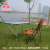 Outdoor aluminum alloy adjustable BBQ table and chair set ultra-light portable folding table camping table booth table