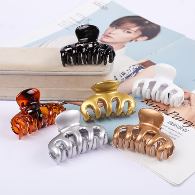 Wholesale Korean hair ornaments, small hair grab clip can not break resin top clip 2 yuan store jewelry bangs clip