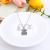 Arnan jewelry stainless steel necklace + earrings set South American popular manufacturers direct sales