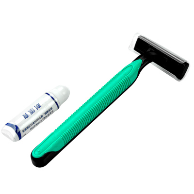 Disposable razor razor T shaving knife with shaving cream travel toiletries portable