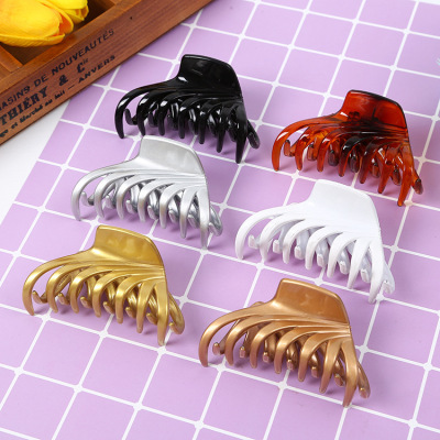 Genuine Manufacturers Wholesale Hair Accessories Updo Hair Claw Large Hair Clip Hair Clip Top Clip Headdress Clip Korean Style Clip
