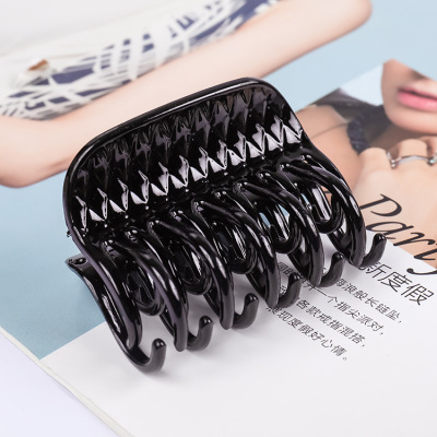 Korean fashion creative grasp spot acrylic grasp plastic lady dish hair top clip hair clip decoration wholesale