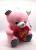 Led Colorful Light-Emitting Tie Bear Sitting Version Holding-Heart Bear, Many Colors