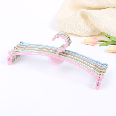 About 27.5cm Two Ends with Clip Bra Stand Li Ting Plastic Underwear Clip Underwear Clip Factory Direct Sales Clothing Accessories