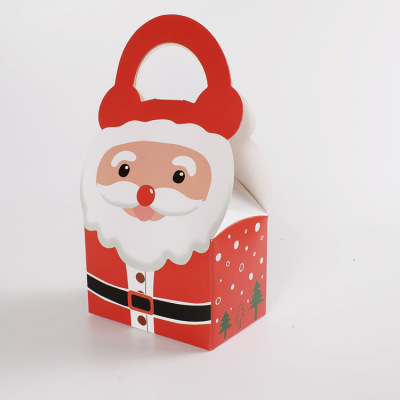 Christmas Eve is wrapping its gift box, spot gift bag Santa Claus hand bag XT79