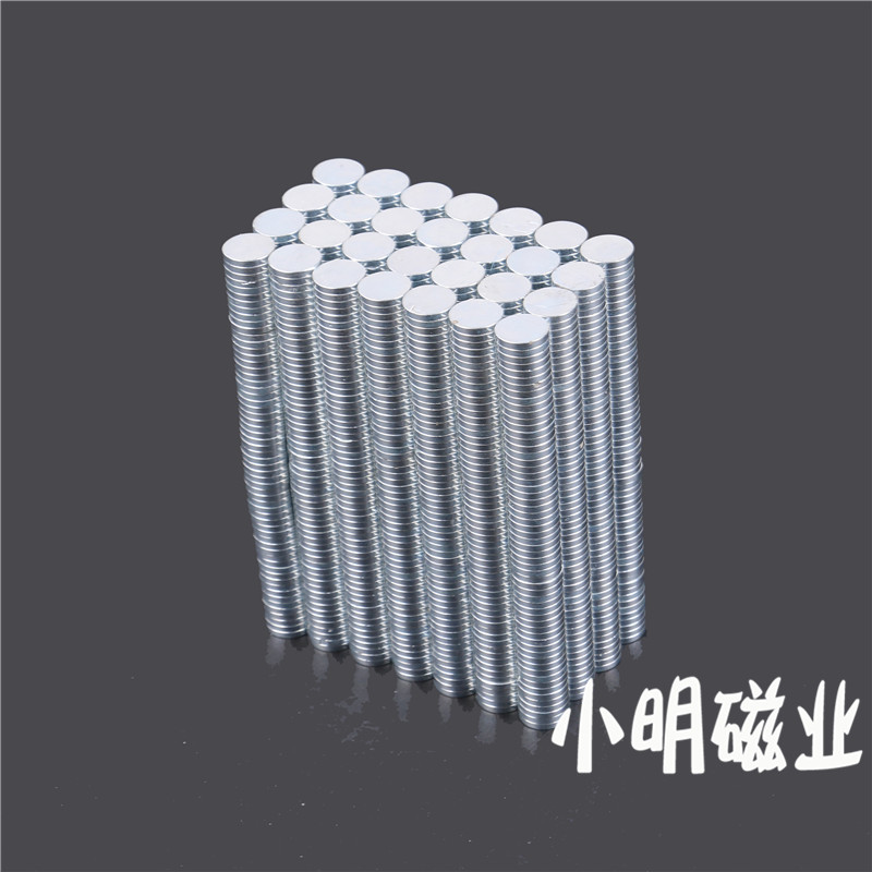 圆形强力小磁铁片吸铁小磁铁道具磁钢钕磁铁