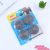 Paper card fixed package metal wire ball suction card cleaning ball set household cleaning men and women to wash the dishes wire ball