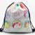 Unicorn's shopping digital printed Oxford cloth Unicorn bag for receiving rope back