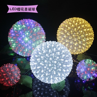 The lantern, LED flashing light, cherry blossom put, rose, luminous ball, lighting, Chinese New Year the lantern, decorative the lantern, flower ball, hanging the lantern