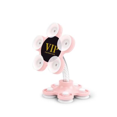 Strong suction cup silicone phone holder, 360 degrees without dead Angle rotation