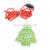 ZD Glowing LED Christmas Tree Necklace Pendant Halloween Christmas Products Factory Direct Sales Foreign Trade Popular Style