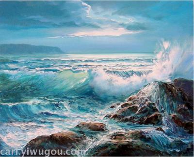 Aliexpress, Amazon, Ebay, Hot Style, a Russian Bestseller, a Diamond -filled painting of sea landscapes