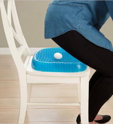 New egg gel seat cushion car breathable seat cushion relieves pain and fatigue